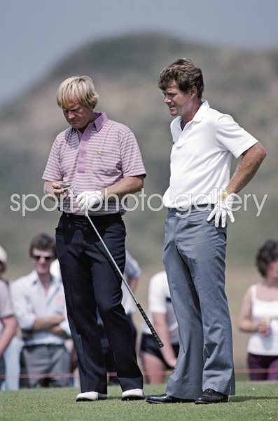 Tom Watson & Jack Nicklaus British Open Birkdale 1983