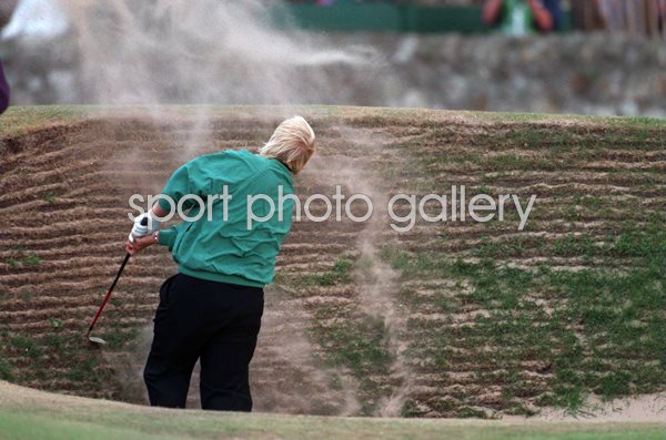 John Daly Road Hole Bunker British Open Champion St Andrews 1995