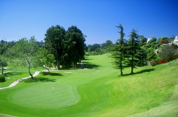 Riviera Country Club 18th Hole 1994