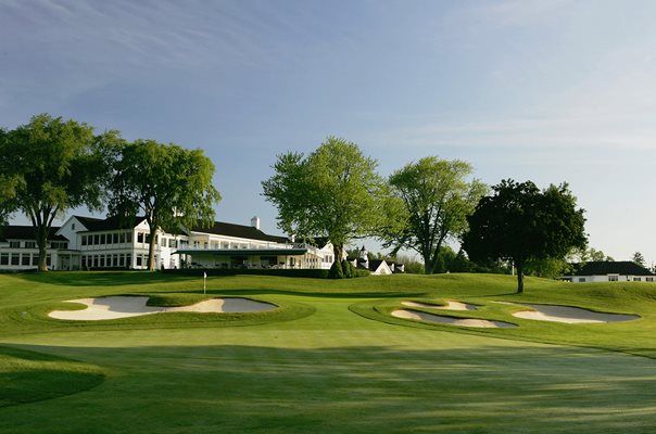Oakland Hills South Course 18th Hole 2004 Ryder Cup venue