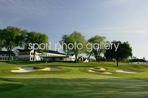 Oakland Hills South Course 18th Hole 2004 Ryder Cup venue