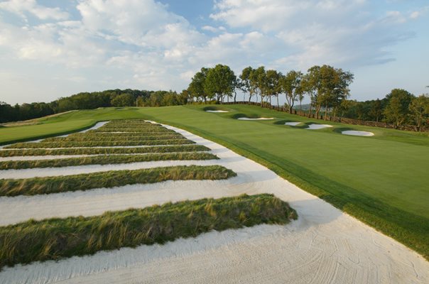 Oakmont Country Club 3rd Hole Church Pews