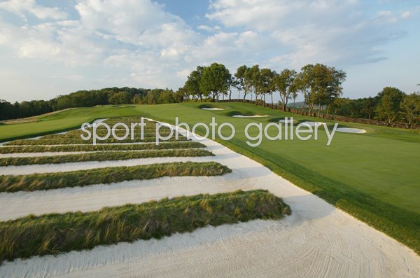 Oakmont Country Club 3rd Hole Church Pews