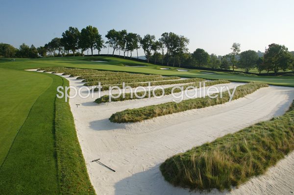 Oakmont Country Club 3rd Hole Church Pews
