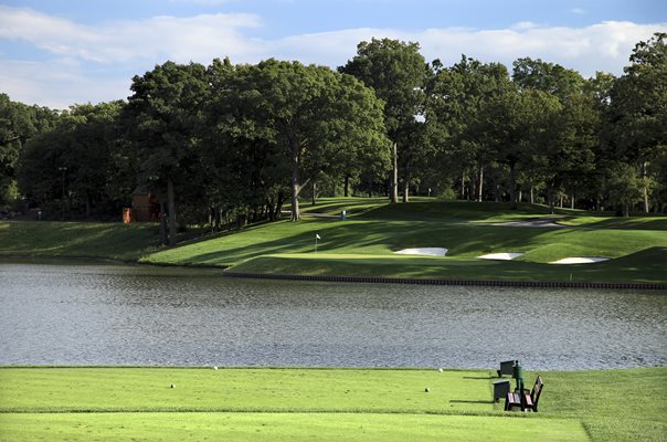 Medinah Country Club 2nd Hole Ryder Cup venue 2012