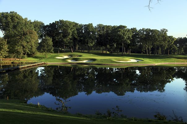 Medinah Country Club 13th Hole Ryder Cup venue 2012