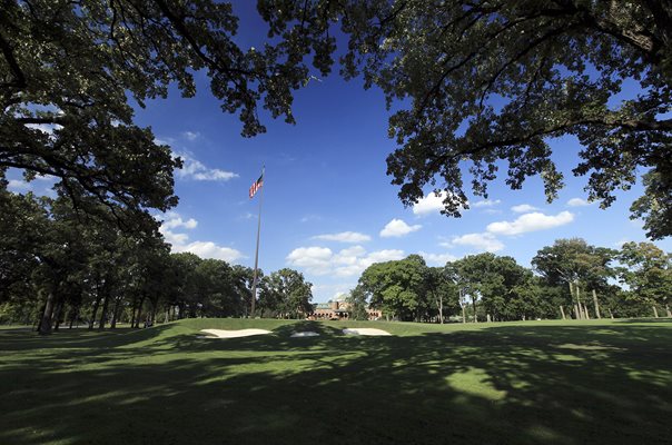 Medinah Country Club 18th Hole Ryder Cup venue 2012