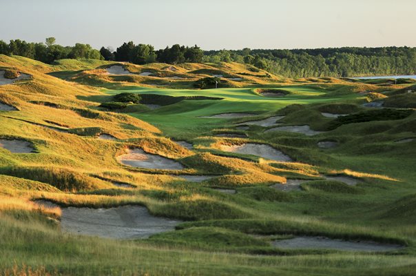 Whistling Straits, Kohler, Wisconsin 645 yard 11th Hole 