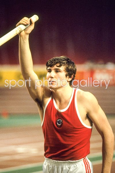 Sergey Bubka USSR World Indoors Paris 1985