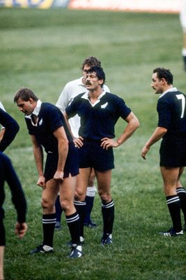 Murray Mexted New Zealand v England Twickenham 1983