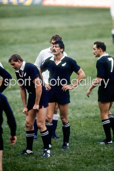 Murray Mexted New Zealand v England Twickenham 1983