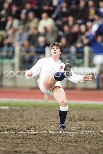 Stuart Barnes England V France B International 1992 Photo Rugby