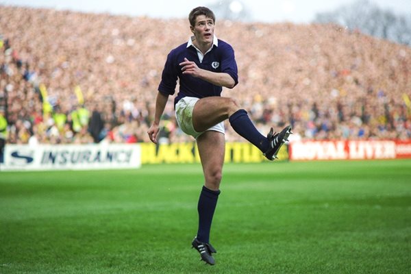 Tony Stanger Scotland v England Murrayfield 1990