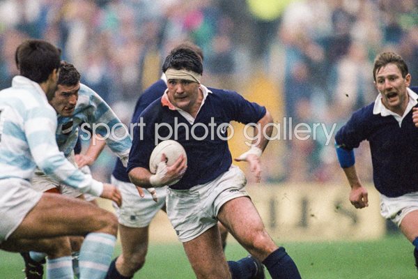 David Sole Scotland v Argentina 1990
