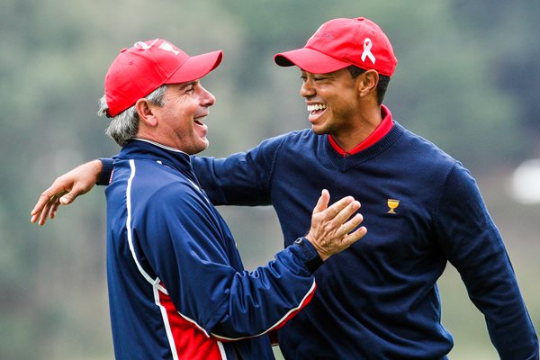Tiger Woods & Fred Couples Presidents Cup 2009