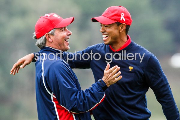 Tiger Woods & Fred Couples Presidents Cup 2009