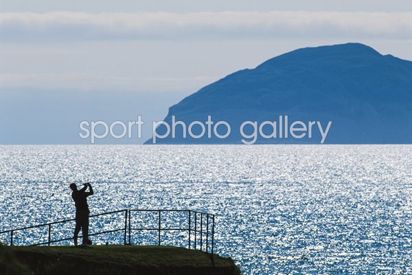 Ailsa Craig at Turnberry British Open 1994