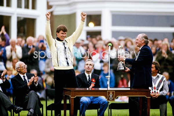 Nick Faldo British Open Champion Muirfield 1987