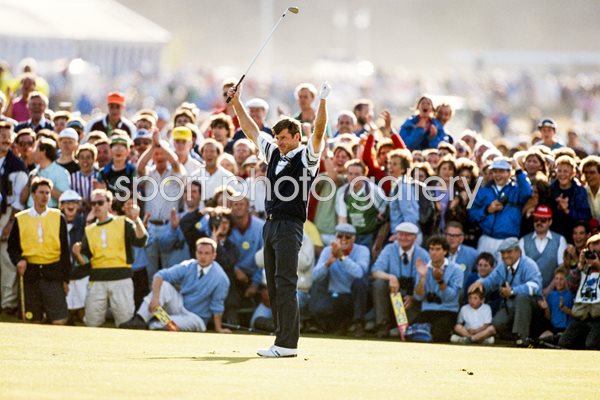 Nick Faldo British Open Champion St Andrews 1990