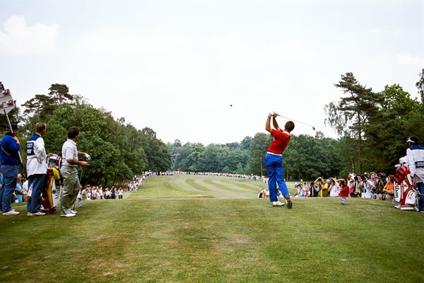 Nick Faldo 1989 PGA Championship Wentworth 