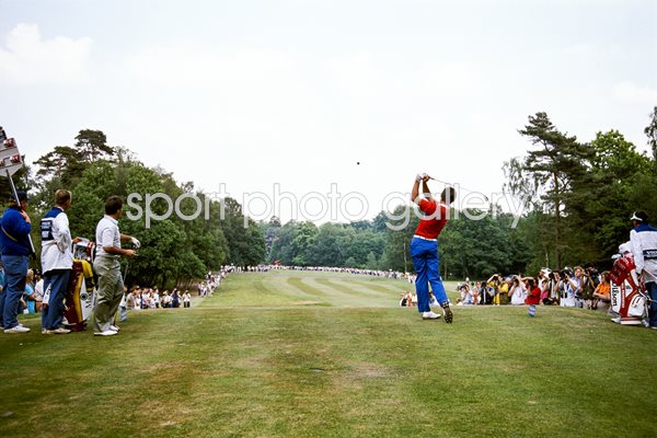 Nick Faldo 1989 PGA Championship Wentworth 