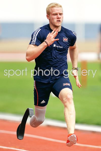 Jonnie Peacock Great Britain Training 2011