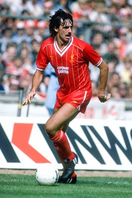 Mark Lawrenson Liverpool Charity Shield Wembley 1983