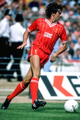 Mark Lawrenson Liverpool Charity Shield Wembley 1983