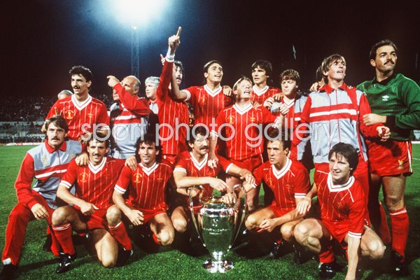Liverpool European Cup Champions Rome 1984