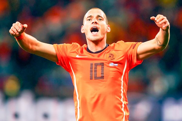 Wesley Sneijder of Holland
