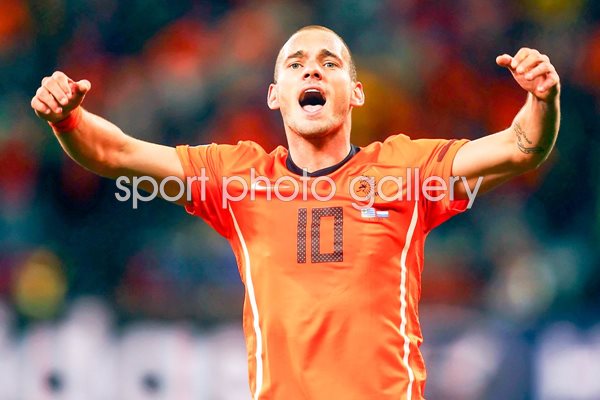 Wesley Sneijder of Holland