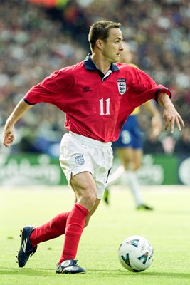 Dennis Wise England v Brazil Wembley 2000