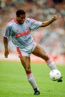 John Barnes Liverpool v Manchester United Wembley 1990