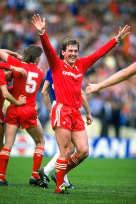 Kenny Dalglish Liverpool v Everton FA Cup Final 1986