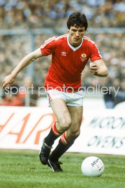 Frank Stapleton Manchester United v Brighton FA Cup Final 1983