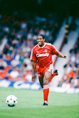 John Barnes Liverpool v Norwich Anfield 1989