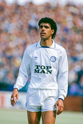 Chris Kamara Leeds United v Oldham 1990