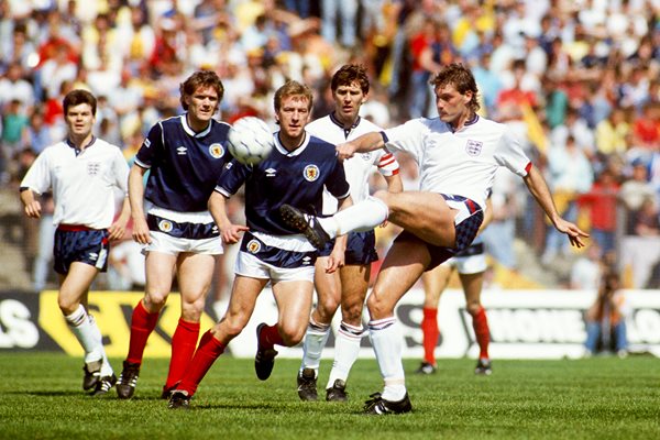 Glenn Hoddle England v Scotland Rous Cup Hampden Park 1987