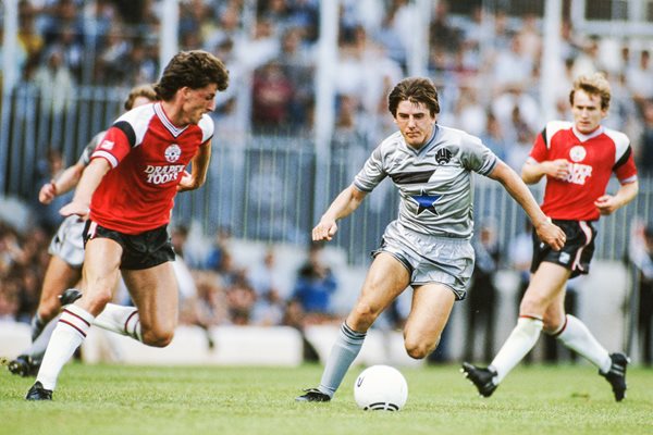 Peter Beardsley Newcastle v Southampton The Dell 1985