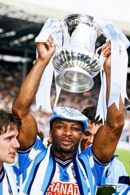 Cyrille Regis Coventry City FA Cup Winners 1987