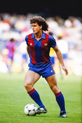 Mark Hughes Barcelona Nou Camp 1986