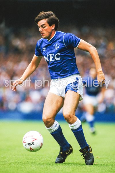 Graeme Sharp Everton v Sheffield Wednesday Goodison Park 1987