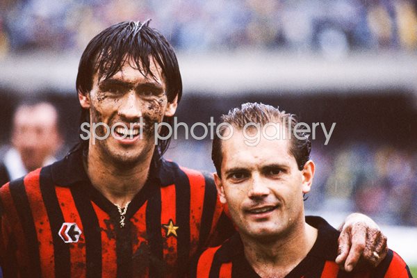 Mark Hateley & Ray Wilkins AC Milan Serie A 1984