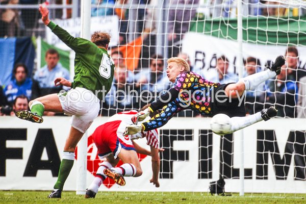 Peter Schmeichel Denmarkv Ireland Landsdowne Road 1993