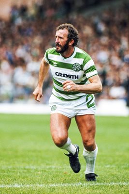 Danny McGrain Celtic v Rangers Old Firm Derby Glasgow 1985