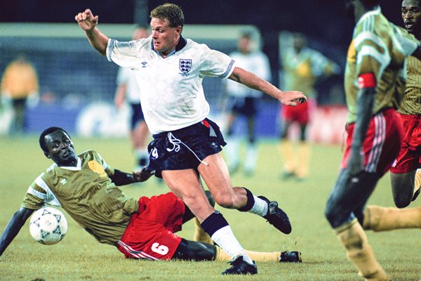 Paul Gascoigne England v Cameroon World Cup 1990