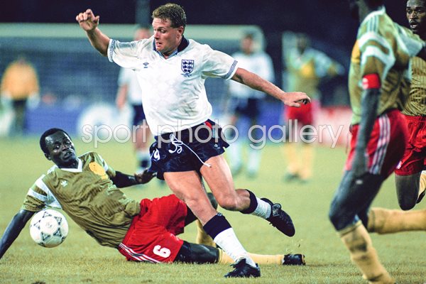Paul Gascoigne England v Cameroon World Cup 1990