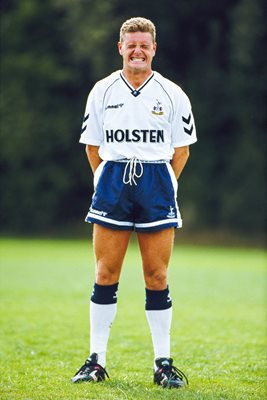 Paul Gascoigne Tottenham Hotpsur Photocall 1990