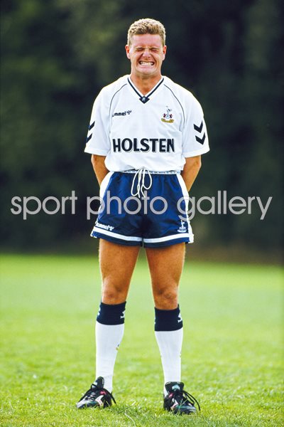 Paul Gascoigne Tottenham Hotpsur Photocall 1990