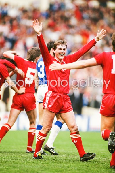 Kenny Dalglish Liverpool 1986 FA Cup Final Winners